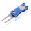 Lichtgewicht Inklapbare Ball Divot Tool En Markeerder Blauw 2