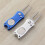 Lichtgewicht Inklapbare Ball Divot Tool En Markeerder Blauw 7
