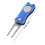Lichtgewicht Inklapbare Ball Divot Tool En Markeerder Blauw 3