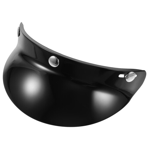 Black Durable Plastic Helmet Visor Outdoor Riding Sun Protection 2
