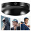 Black Durable Plastic Helmet Visor Outdoor Riding Sun Protection 9