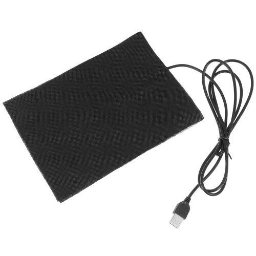 Zwarte USB Epoxy Verwarmingspad Katoen DIY Hars Curing Mat