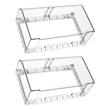 2St Spatwaterdichte Ps Stopcontact Protector Adhesief Voor Huis
