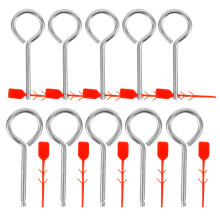 10St Stevige Metalen Brandblusser Trekpennen Veiligheidsaccessoires
