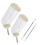 2Pièces Abreuvoirs Pour Compact En Acier Beige 5