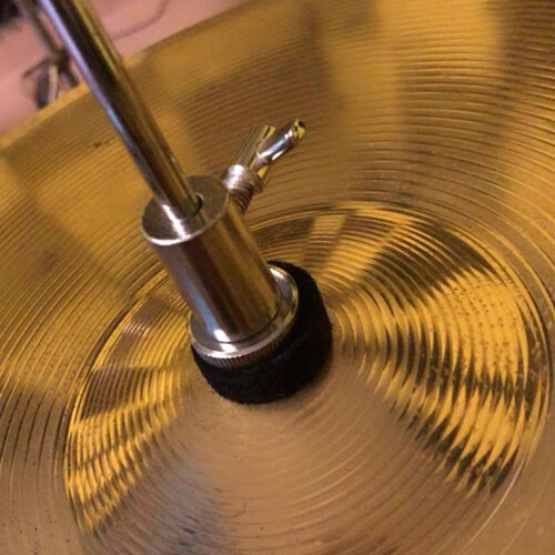 1St Hi Hat Clutch Met Snelsluiting Zinklegering Percussie Accessoires 2