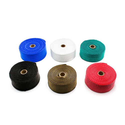 Witte Uitlaat Wrape Hitte Wrap Fiber Wrap Refit 1