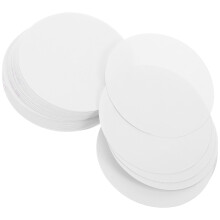 100Stk DIY Badge Papiere Weiß Foto Papier Für Kreative Handmalerei