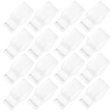 50Stk Transparent PP Flaschenpumpen Clip Kosmetik Pumpenkopf Sicherung