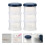 2Sets Draagbare Babyvoeding Bewaarbox 3-Lagen Melkpoeder Container 7