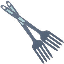 2 stuks silicone keukenvork, wasbaar en anti-kleef, veelzijdig