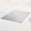 Silbernes Aluminium-Mauspad Doppelseitig Rutschfest Robust 6