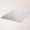Silbernes Aluminium-Mauspad Doppelseitig Rutschfest Robust 7