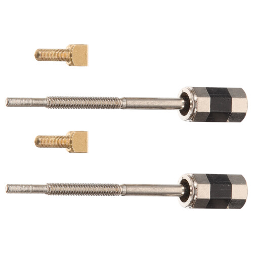 2 Stuks Boogschroefcomponent Muziek Metaal 2