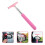 Side View Mirror Squeegee Rainproof Driving Safety Pink 1pcs 5