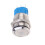 Wasserfester Metall Push Button Schalter Selbstsichernd Silber 8