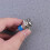 Wasserfester Metall Push Button Schalter Selbstsichernd Silber 10