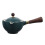 1Pc Green Ceramic Tea Kettle with Comfortable Side Handle for Home 5