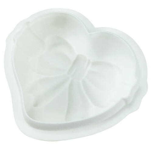 Weißes Silikon Backform Set Für Herz Kuchen Süßwaren 1