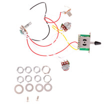 Bass Pickup Schalterbuchse Schwarz Premium Gitarrenzubehör