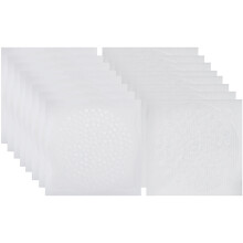 30Pcs Disposable Shower Drain Hair Catchers White Paper for Bathroom