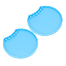 2Stk Epoxidharz Silikon Formen Mausohren Kopfband DIY Himmelblau