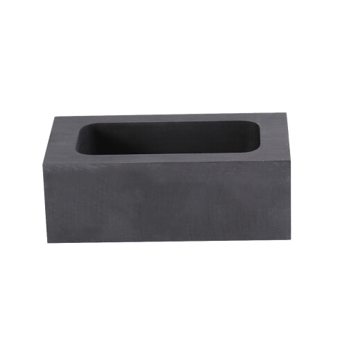 Graphitbarrenform Schmelzform Labor Metallgießen Schwarz 2