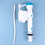 Weißes Toiletten-Einlassventil Mit Einstellbarem Spülvolumen 9