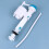Weißes Toiletten-Einlassventil Mit Einstellbarem Spülvolumen 10