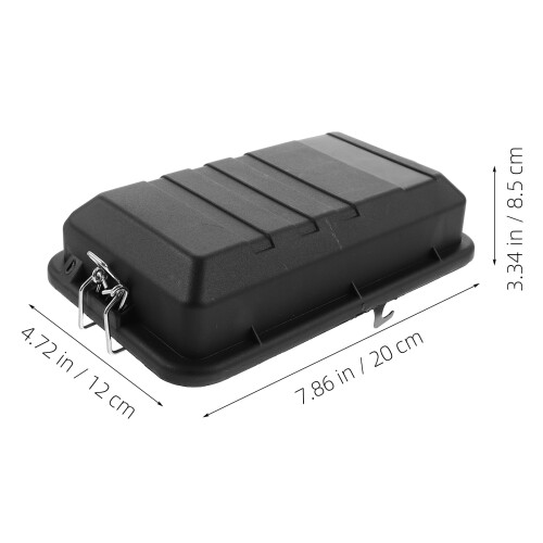 Box Generator Luftfilter Luftfiltergehäuse Kunststoff Schwarz 1