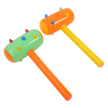 2Stk PVC Kids Luft-Hammer Bunte Aufblasbare Spielzeuge Spaß