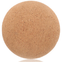 kork massageball für rücken taille nacken – 100 % naturkork, 1 stück