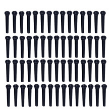 100Stk Schwarze Gitarrensaiten Pins Für Akustische Gitarren