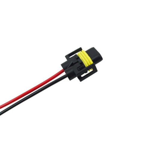 2Stk H11 Female Socket Kabelbaum Mehrfarbig Hitzeresistent 2