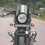 Schwarzer Motorrad Scheinwerfer Schutzring Aus Metall 6