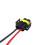 2Stk H11 Female Socket Kabelbaum Mehrfarbig Hitzeresistent 4
