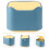 Abfallbehälter Mini-Mülleimer Desktop-Speichercontainer 7
