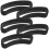 5Stk Leichte Ring Loop Keeper Aus Langlebigem Material in Schwarz 5