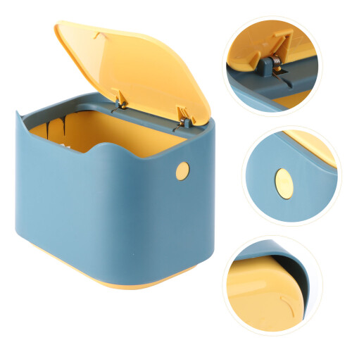 Desktop-Speichercontainer Push-Typ Mülleimer 2