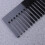 Schwarzer Acryl Overflow Comb Für Aquarium Mit Einfachem Gebrauch 10