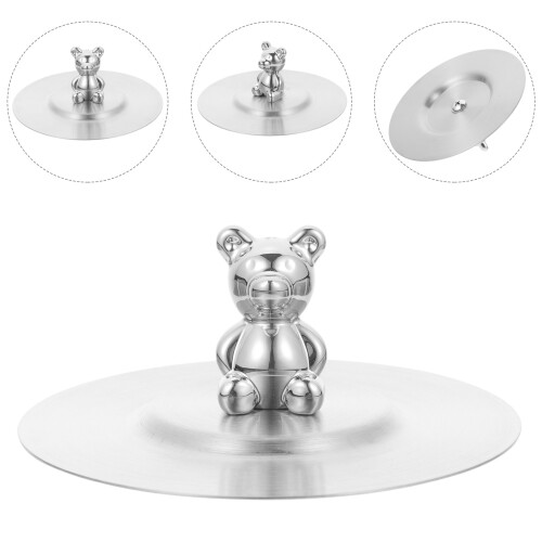 Staubschutz Silikonbecher Metall Edelstahl 2