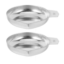2Pièces Plateau De Balance Électronique Acier Inox Argenté Pratique