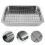 1Set Edelstahl Backblech Mit Rost, Küchenofen Backblech Set Silber 6