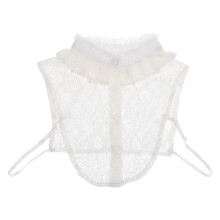 Women Shirt Mit Fake Kragen Spitze Falscher Stehkragen Bluse