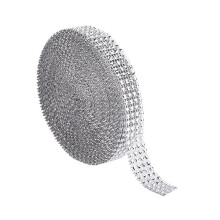 Diamant- Rautengitter Diamantband Haushalt Schleife