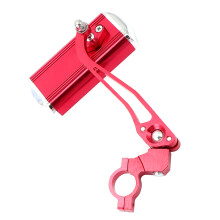 1Stk Hinterspiegel Fahrrad Aluminiumblau Für Mountainbike Lenker 222Mm