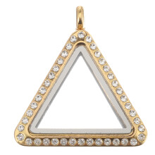 1Pc Golden Alloy Photo Box Pendant Openable DIY Decoration Gift Charm