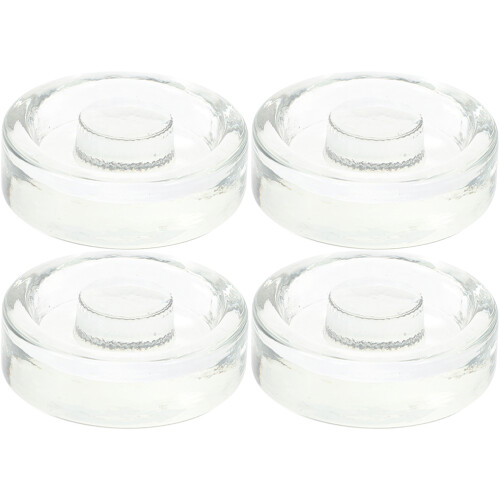 4Stk Glasgewichte Für Einmachgläser Transparent Fermentierdeckel Küche