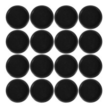 100Stk Runde Kunststoff Binderinge Schwarz Für Fotoalbum Dekoration