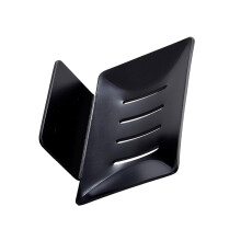Schwarze Seifenbox Ablage Kreatives Design Wasserableitung